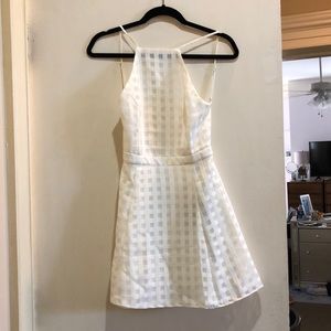 NBD White Mini Dress